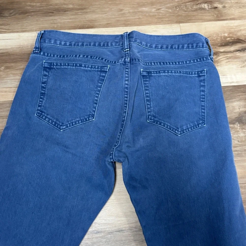 J.Crew Jeans 32x32 484 Slim Fit Garment Dyed Cotton Blue Pants
